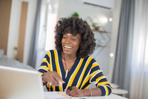 istock Young woman working from home 1427040956