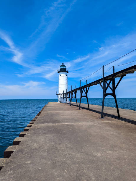 istock Lake Michigan Lighthouse 1427055350