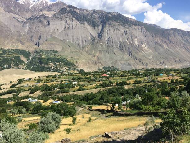 istock Nature with beautiful mountain views in pakistan 1427056563