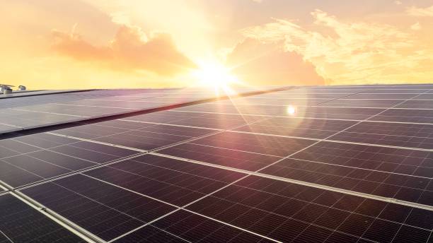istock Photovoltaic solar panels 1427058628