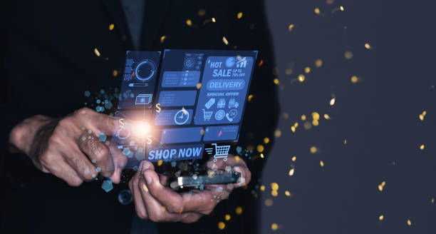 istock Hand Man inspection or man business engineer hold smartphone touch touching UI screen interface covid 19 ai for shopping online technology of tech smartphone application 1427081400