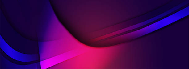 istock Blue and Purple unusual background with subtle rays of light 1427086932