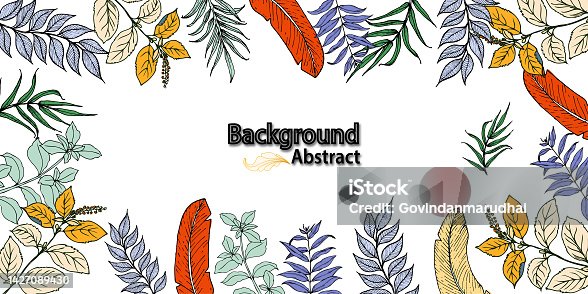 istock Leaf banner with silver dollar eucalyptus  on white background. Healing Herbs for cards, wedding invitation, posters, save the date or greeting design 1427089430