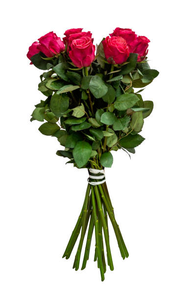 istock Bouquet of red roses. Isolated on white. 1427096039