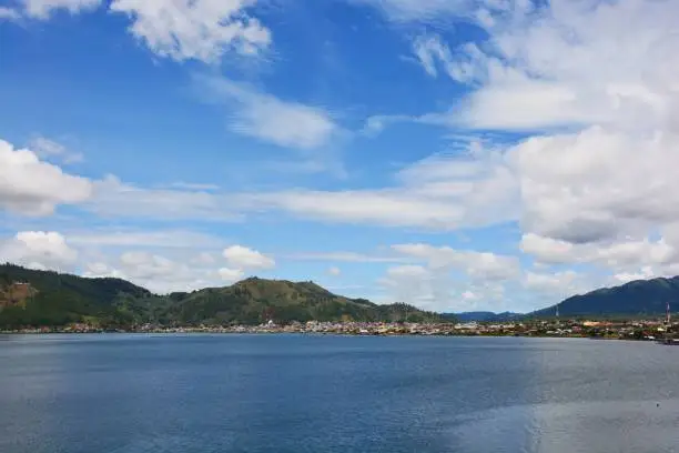 The beauty of lake Laut Tawar in Takengon, Aceh.