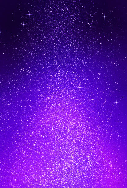 istock Beautiful watercolor-style night sky illustration 1427105215