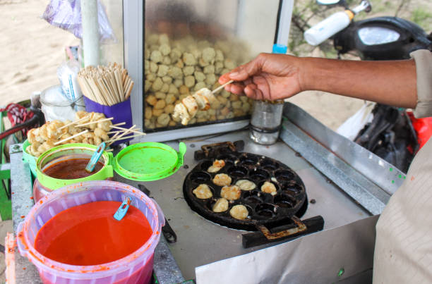 istock cooking egg snacks, Indonesian street food 1427106183