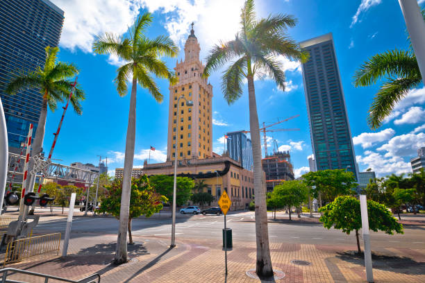istock Freedom Tower in Miami street view 1427121126