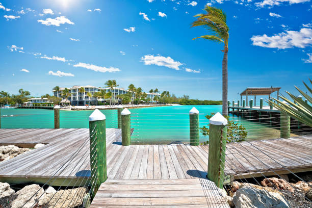 istock Idyllic turquoise bay in Islamorada on Florida Keys 1427122928