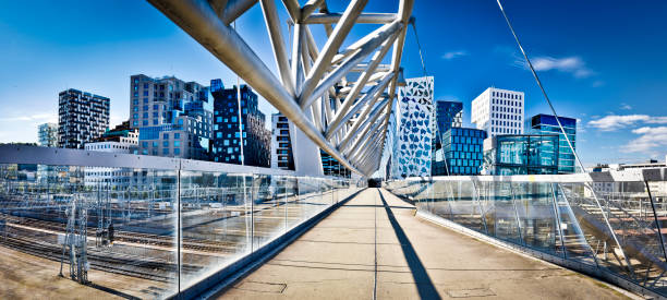 istock Contemporary architecture of Oslo panoramic view 1427123247