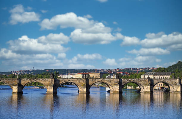istock Charles bridge over Vltava river in Prague Czech republic 1427124168