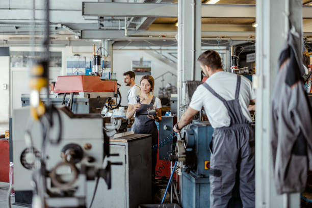 istock Industrial Factory Workers 1427131694
