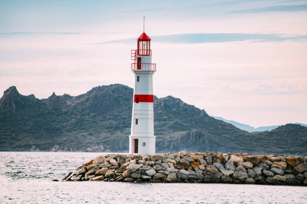 Lighthouse in the Aegean Sea