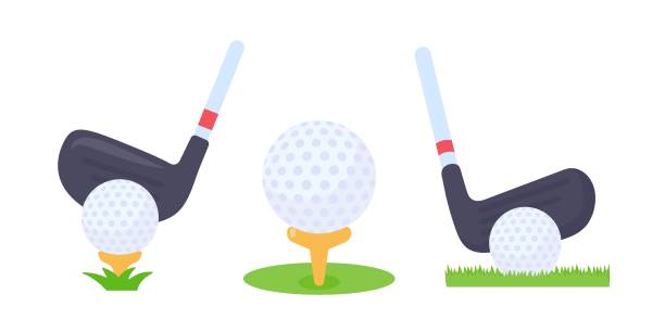 web - golf putting golf course golf club stock-grafiken, -clipart, -cartoons und -symbole