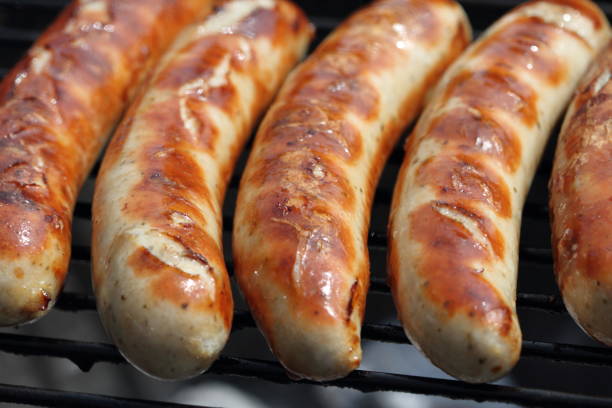 istock sausage on the grill 1427139569