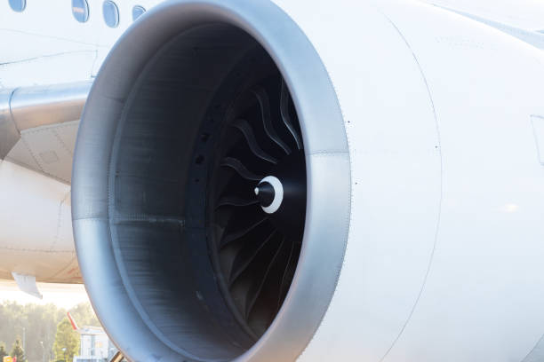 istock airplane turbine with propeller close-up 1427144232