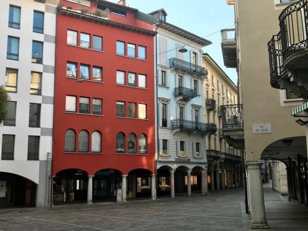 istock Swiss - Ticino - Lugano town 1427194537