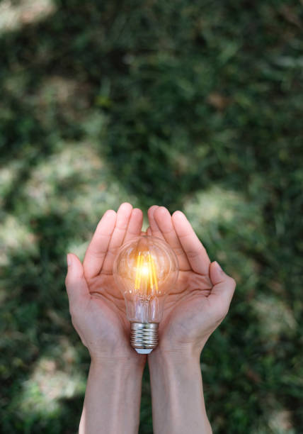 Abstract light bulb