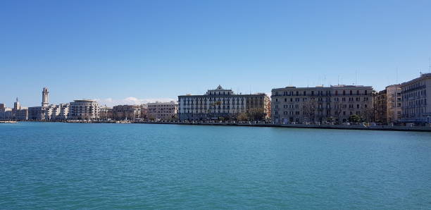 istock Sea and city view in Bari 1427226233