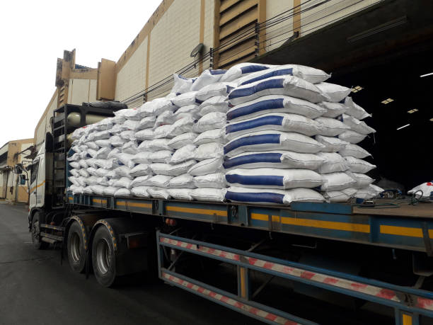 istock White Packing chemical fertilizer 1427237963