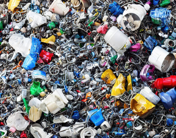 istock Full frame shot of domestic trash 1427241213