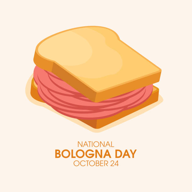 국립 볼로냐의 날 벡터 - bologna stock illustrations