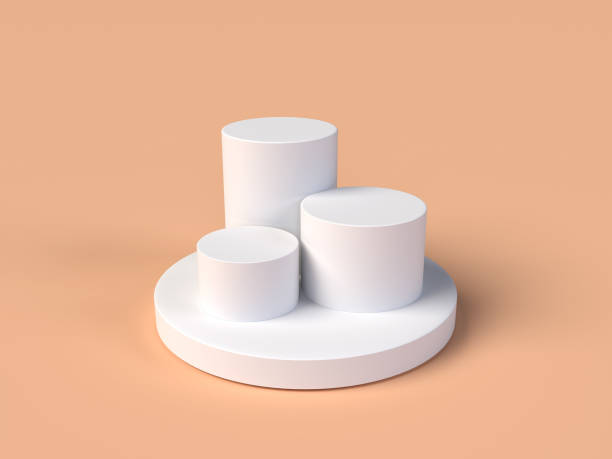 istock Studio Scene For Product Display For Advertisement. Product Presentation Display. Podium Product Display. Mock Up. 3D Illustration. 1427250282