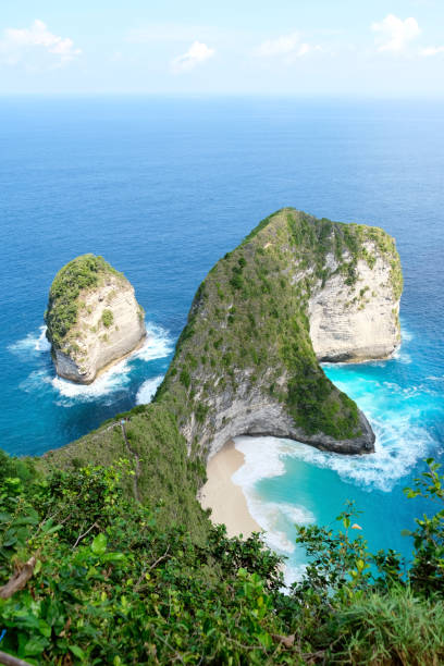 Cape Trex And Kelingking Beach Nusa Penida Bali Indonesia Stock Photo -  Download Image Now - iStock