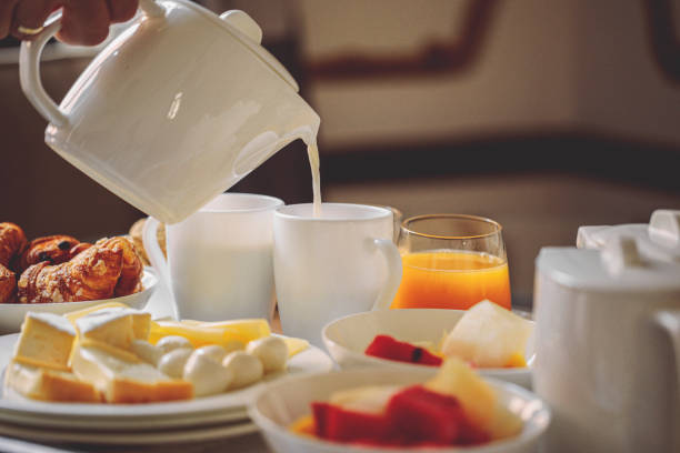 istock Breakfast in the room 1427259266