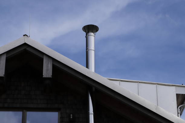 istock stainless steel chimney 1427260186