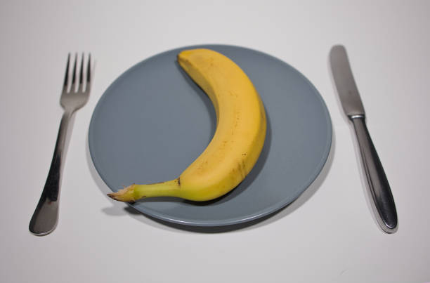 istock banana on the plate 1427271175
