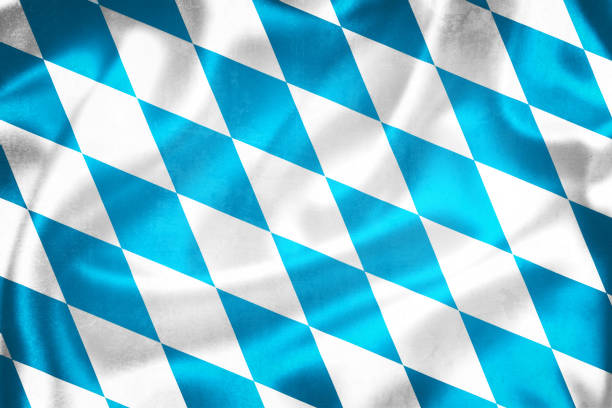 istock Grunge 3D illustration of Bavaria state of Germany flag 1427273727
