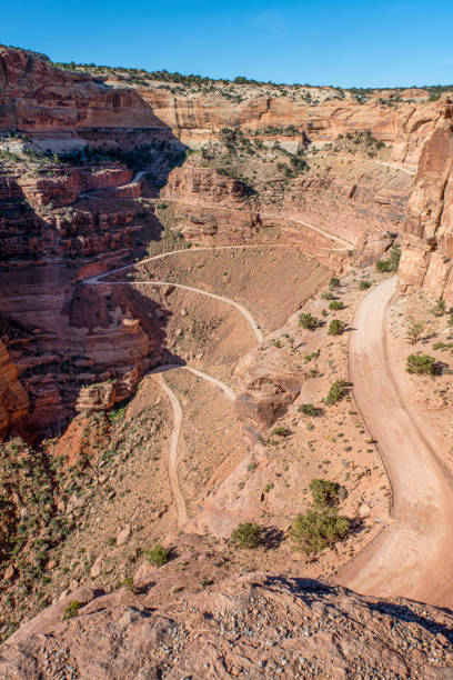 istock Shafer Canyon jeep road 2 1427280805