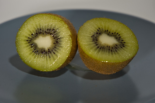 Kiwi on the plate