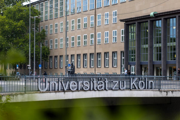 U-Tower, Germany - February, 2017: The U-Tower is a former brewery building in the city of Dortmund, Germany. Dortmunder U-Tower is a center for the arts and creativity and housing the Museum Ostwall.