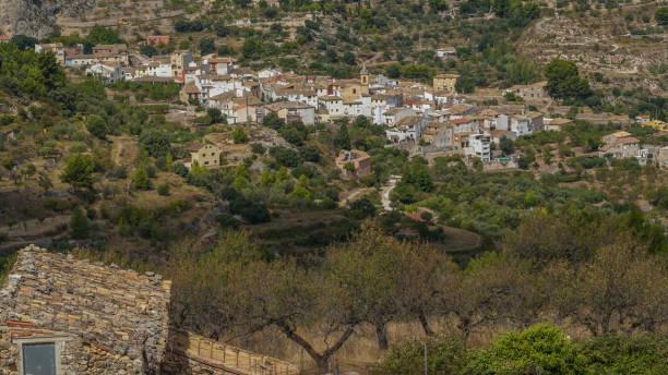 istock Overhead view of Confrides in Alicante 1427316580