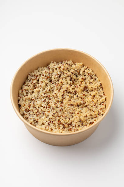istock Quinoa poke on white background 1427317418