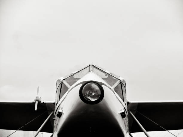 Boeing B-47 jet bomber from the Vietnam war era.  Vintage colored effect.  Canon 5D mk2.  Please visit my lightbox for more similar photos