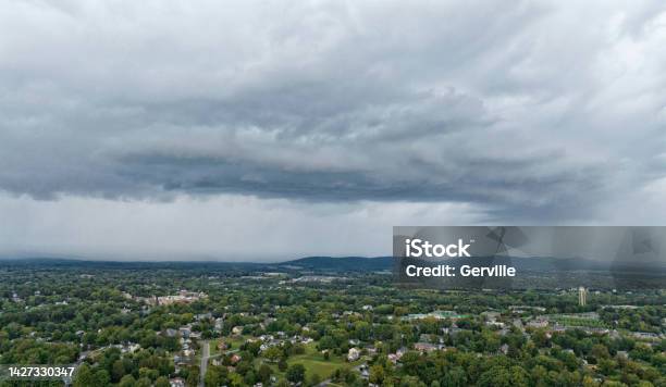Squall Entering Purcellville Virginia Stock Photo - Download Image Now - Change, Weather, Climate
