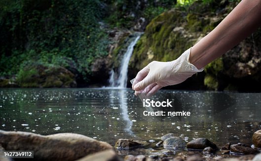 istock Water quality checking 1427349112