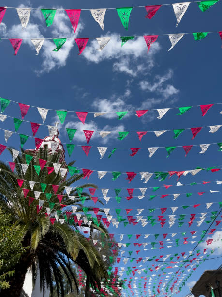 istock Independece day ornaments in the streets 1427384133