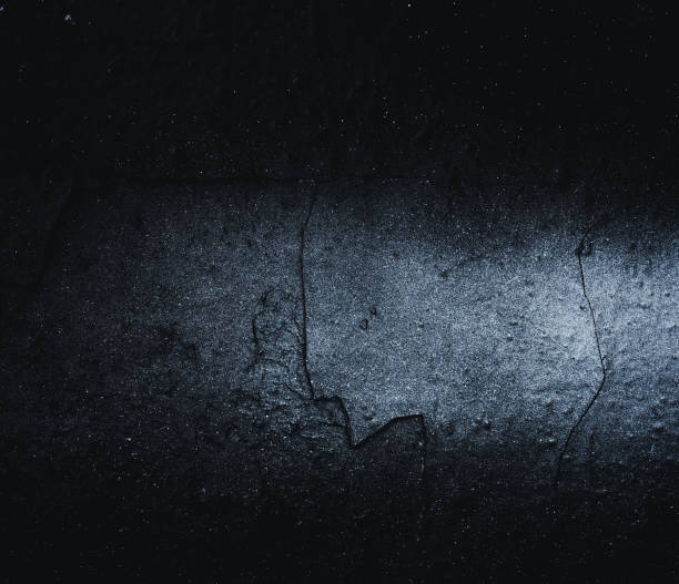 istock Rock surface with cracks. Black texture. Stone background. Dark marble. Rock texture. Rock pile. Paint spots wall. Grunge Rough structure. Abstract texture. 1427385545