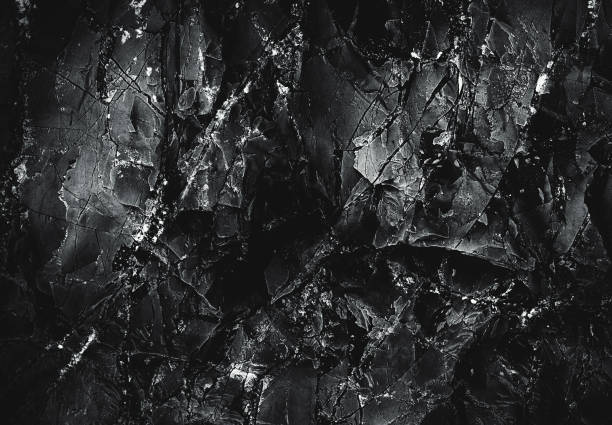 istock Grunge Rough structure. Black texture. Stone background. Dark marble. Rock texture. Rock surface with cracks. Rock pile. Paint spots wall. Abstract texture. 1427385683