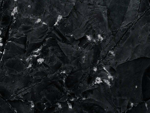 istock Dark marble. Black texture. Stone background. Rock texture. Rock surface with cracks. Rock pile. Paint spots wall. Grunge Rough structure. Abstract texture. 1427385791