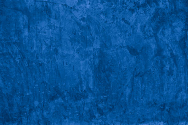 istock Old wall pattern texture cement blue dark abstract  blue color design are light with black gradient background. 1427388198