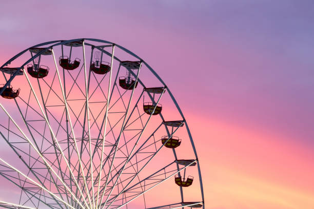 istock Ferris wheel at the sunset 1427394269