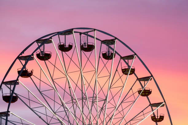 istock Ferris wheel at the sunset 1427394272