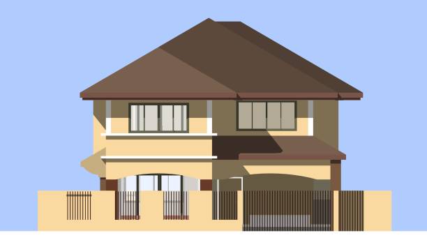 istock 3D illustration of building project 1427398028