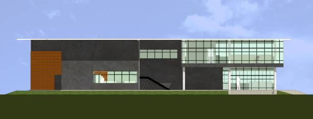 istock 3D illustration of building project 1427398200