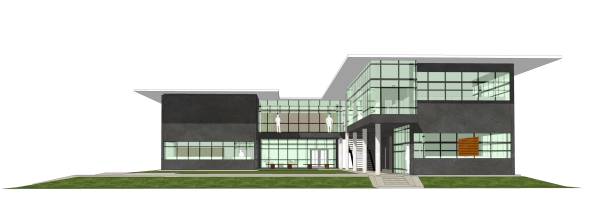 istock 3D illustration of building project 1427398207